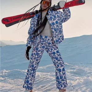 FP Movement Women's Bunny Slope Printed Ski Pants